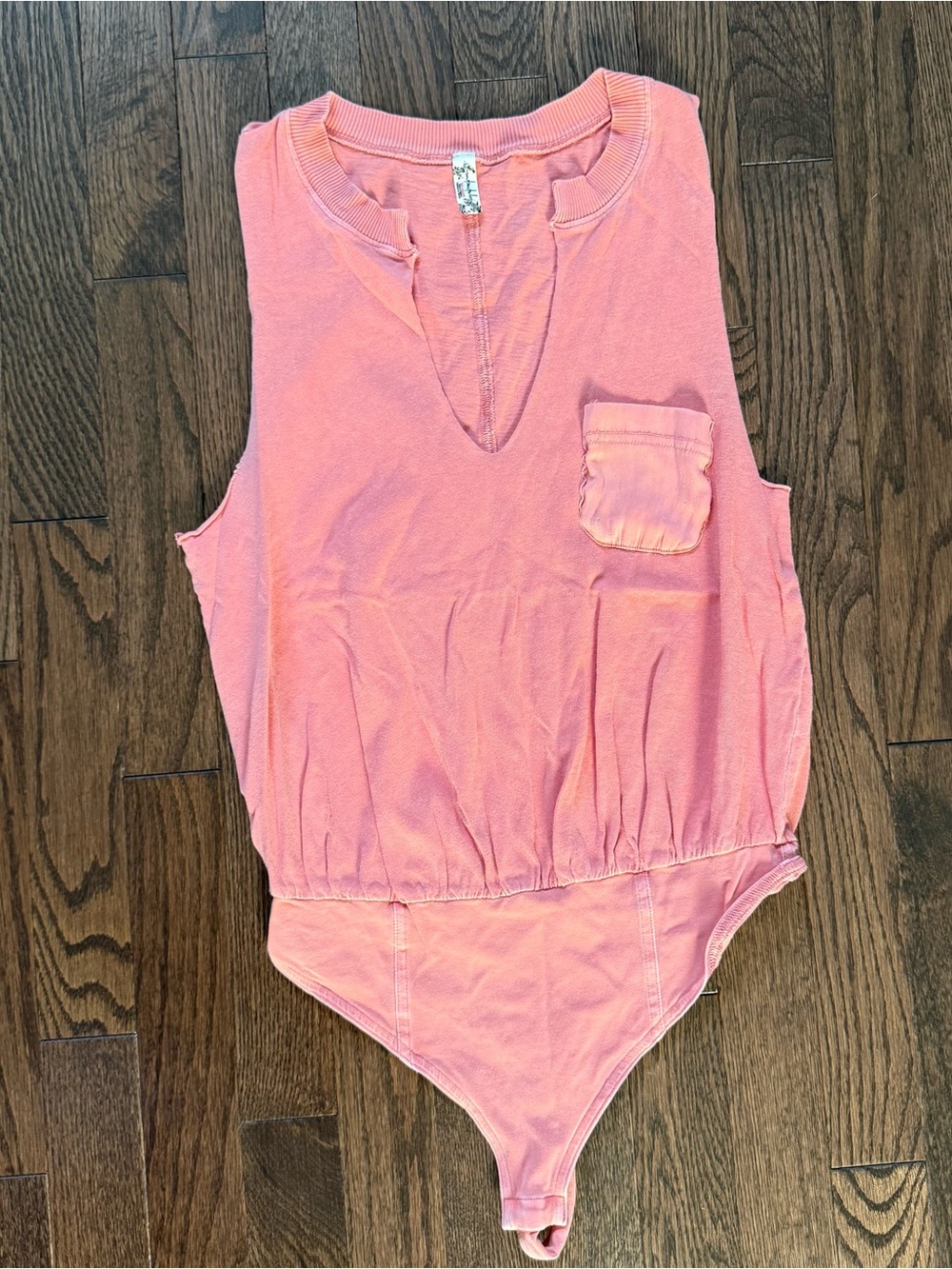 Free People Intimately Coral Bodysuit Size XS